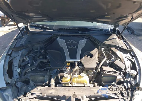 2017 Infiniti Q50 3.0T Premium from USA, damaged, VIN JN1EV7AP3HM742802